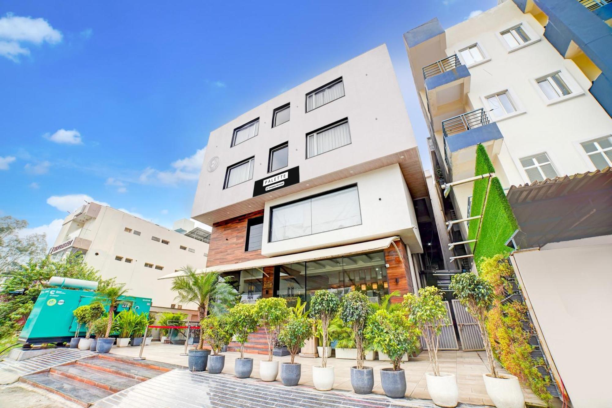 Palette Patel Nagar Hotel Бопал Екстериор снимка